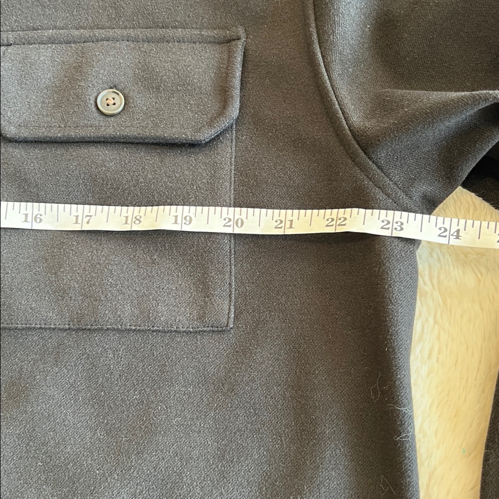 Bylt Premium Basics Coastal Overshirt Shirt Jacket. Black. Size XL - Picture 4 of 10